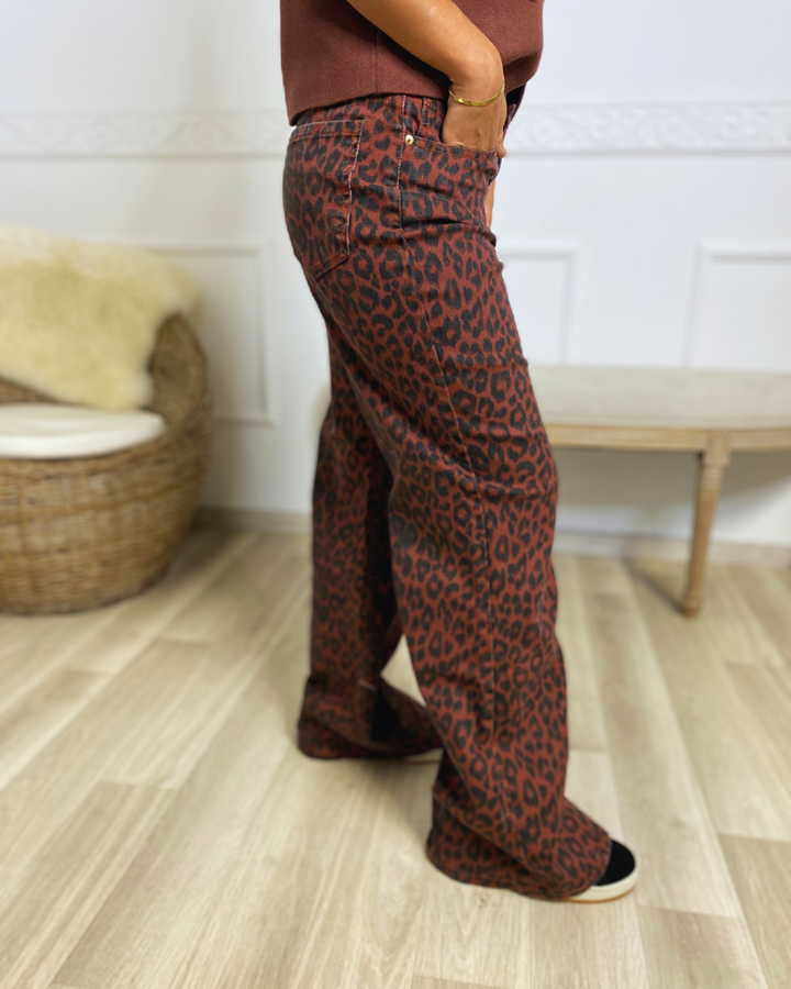 Pantalon Bordeaux